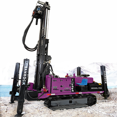 Hydraulic Crawler Drilling Rig Rotary Borehole 300 Meters Water Well Drilling Rig